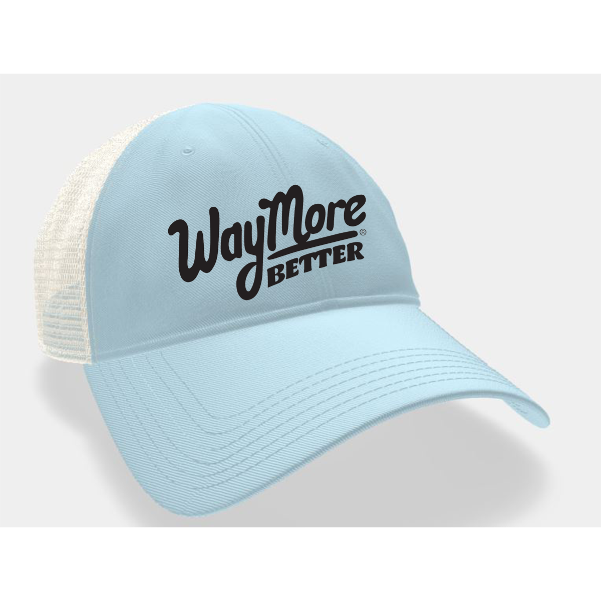 Way More Better - Trucker Hat - Light Sage/Putty