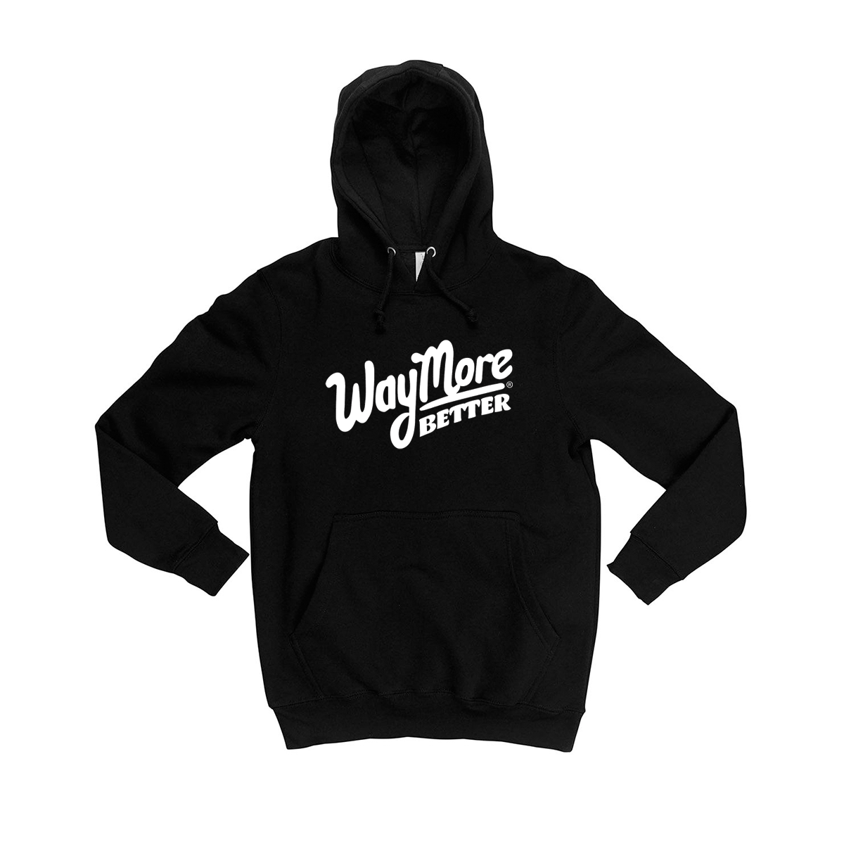 Way More Better Hooded - Sweatshirt - Black