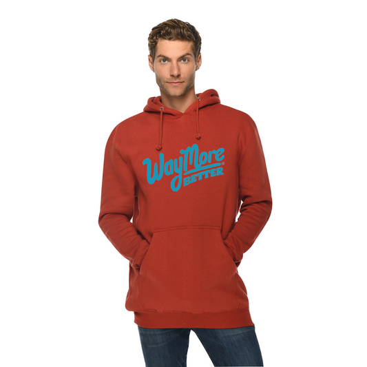 Way More Better Hooded - Sweatshirt - Paprika