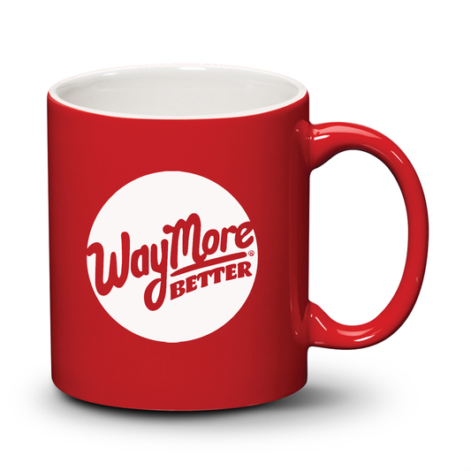 Way More Better Ceramic Mug - Red