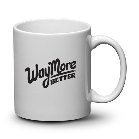 Way More Better Ceramic Mug - White